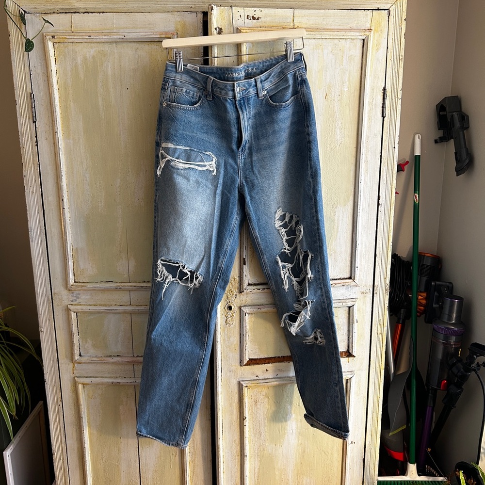 American Eagle Light Blue Comfort Stretch Waistband Jeans